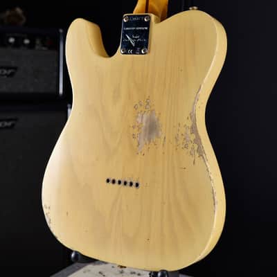 Fender Custom Shop 1954 Telecaster Super Heavy Relic Nocaster Blonde image 9