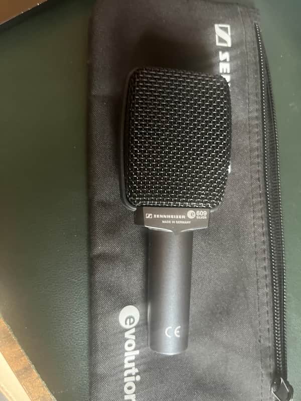 Sennheiser e609 Silver Supercardioid Dynamic Microphone 1998 - Present - Dark Gray