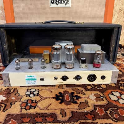 Vintage 1966 Marshall JTM45 MKII Plexi Gold White Guitar Amplifier Head *1960s* image 15