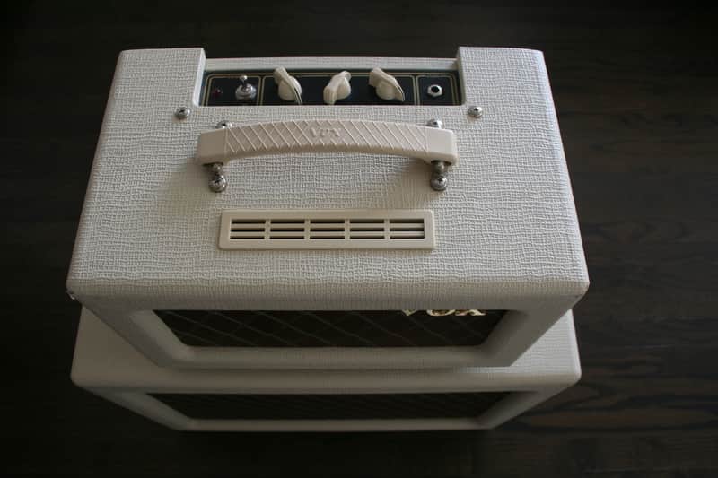 Vox AC4TVH 4-Watt 1x12" Mini Guitar Amp Half Stack with V112TV Cabinet 2009 - 2019 Tan image 1