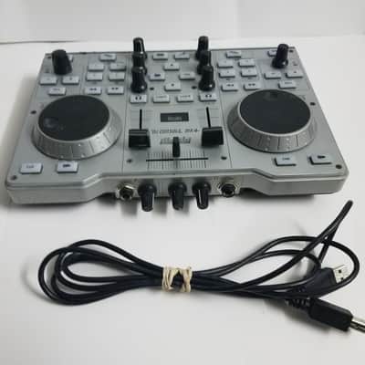 Hercules DJ Console MK4 Mark 4 Silver USB Powered Interface Built in Audio imagen 1