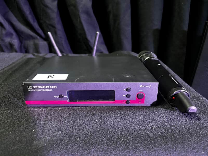 Sennheiser EW 100 G3 B-Band 626-668MHz w/ Wireless Handheld 2010's image 1