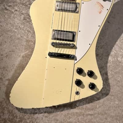 Gibson Custom Shop Johnny Winter 1964 Firebird V Murphy Lab Aged 2021 - Polaris White[GTK017] image 1