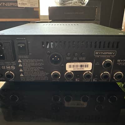 Synergy SYN-1 Rack Mount Preamp with 1 Module Slot 2017 - Black image 4