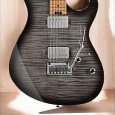 Cort G290 FAT II TBB Double Cutaway Electric Guitar – Trans Black Burst image 3