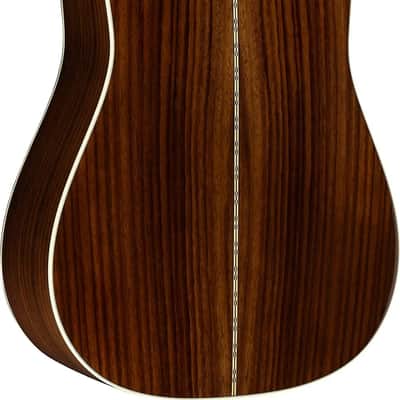 Martin D-28 Standard Dreadnought Acoustic Guitar (2025), Solid Spruce Top image 3