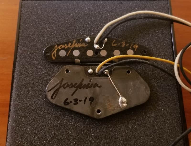 Fender Custom Shop Josefina Handwound Blackguard 50'/51' Telecaster Pickups image 1