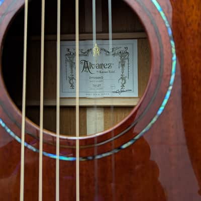 Alvarez Yairi DYM66HD Honduran Mahogany Acoustic, w/case, setup, & shipping image 3