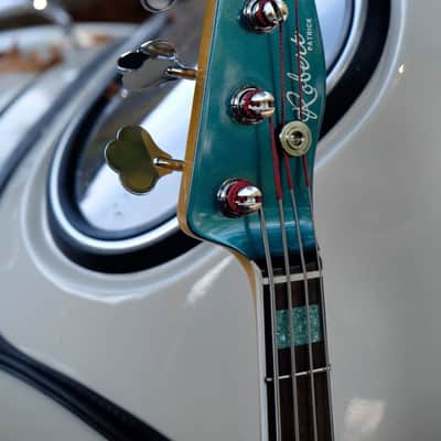 Patrick Robert model Lady Océane Bass 2017 Turquoise Sparkle image 4