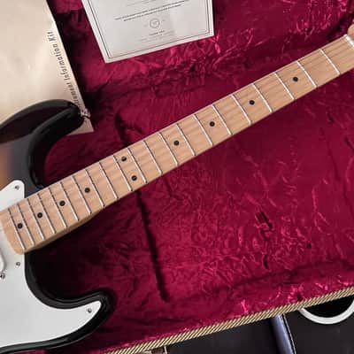 Fender American Vintage '56 Stratocaster 2010s - Sunburst image 2