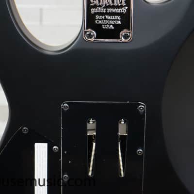 Schecter Demon-6 FR-S Sustainiac - Aged Black Satin image 8