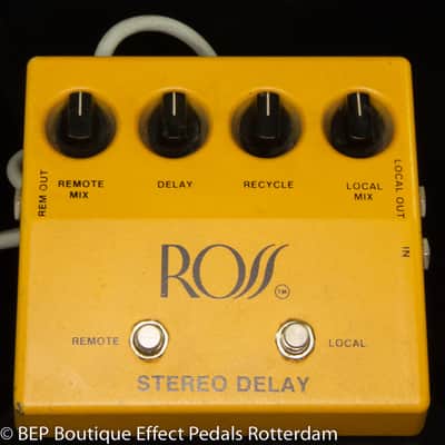 Ross  R-80 Stereo Analog Delay powered by 3x SAD1024 Reticons late 70's s/n 18190 made in the USA image 4