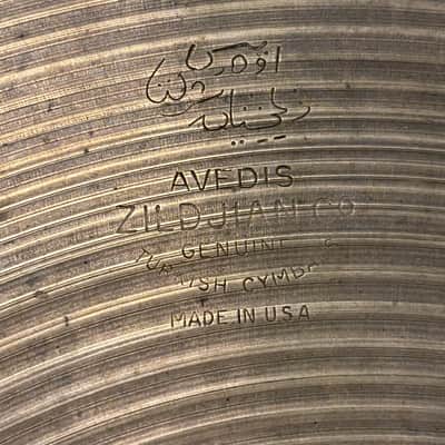 Zildjian A Series 14" New Beat Hi-Hat Bottom Cymbal ONLY 1256g.  1960s image 4