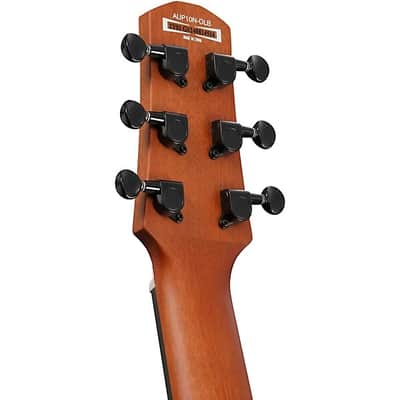 Ibanez AUP10N Nylon 6-String Piccolo Acoustic Guitar - Light Brown Sunburst image 3