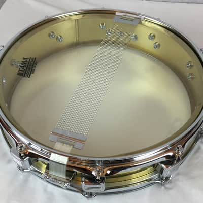 Tama Brass 3.5 x 14 Piccolo Snare 90s Brass image 5