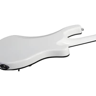 Schecter Stargazer-6 Left Handed Electric Guitar - Gloss White image 6