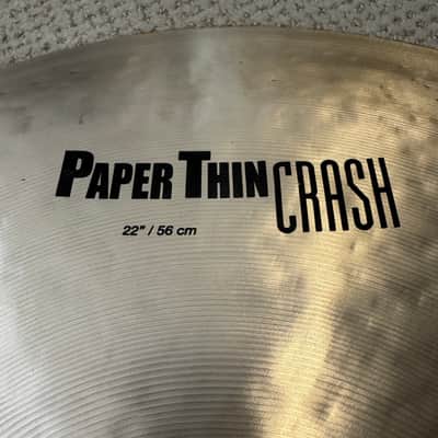 Zildjian 22" K Series Paper Thin Crash Cymbal 2023 - Present Traditional image 3