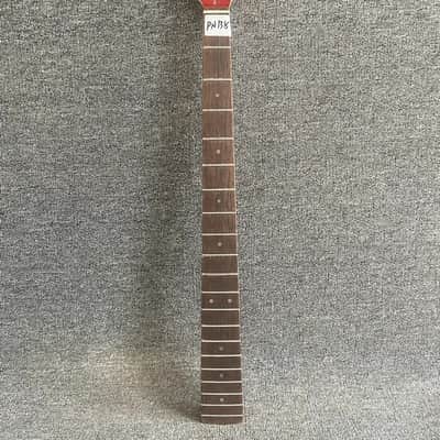 Red 4 String Jazz Bass Style Maple Neck, 20 Frets Rosewood Fingerboard image 2