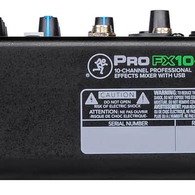 Mackie ProFX10v3 10-Channel Professional Effects Mixer w/USB ProFX10 v3 image 4
