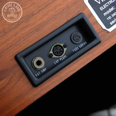 (Video) *Serviced* Viscount UFO 61 Intercontinental Vintage 1970s Italian 61 key Electronic Combo Organ Synth Made in Italy All Original Synthesiser w/ Built-in Drum Machine & Speakers (Similar to Roland CR-68 78 Compu-Rhythm) image 9