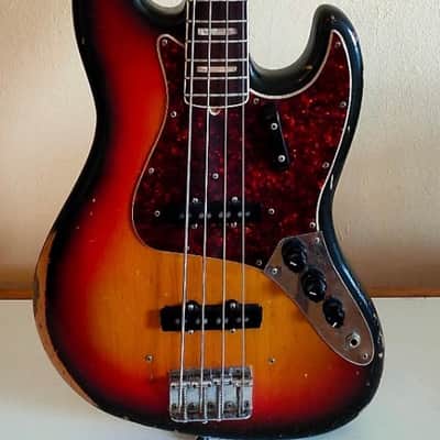 Fender Jazz Bass 1972 - Sunburst Vintage image 6