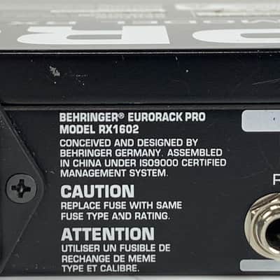 Behringer Eurorack Pro RX1602 TGHM image 9
