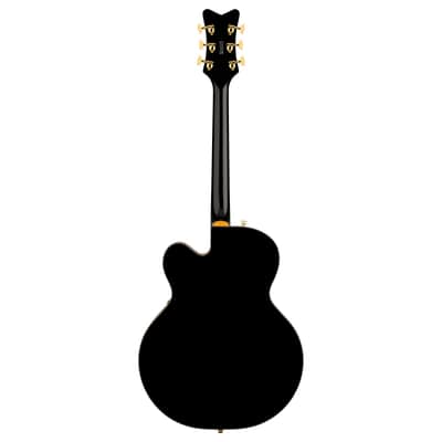 Gretsch Synchromatic Falcon Hollow Body Single-Cut Bigsby Black - Semi Acoustic Guitar image 2