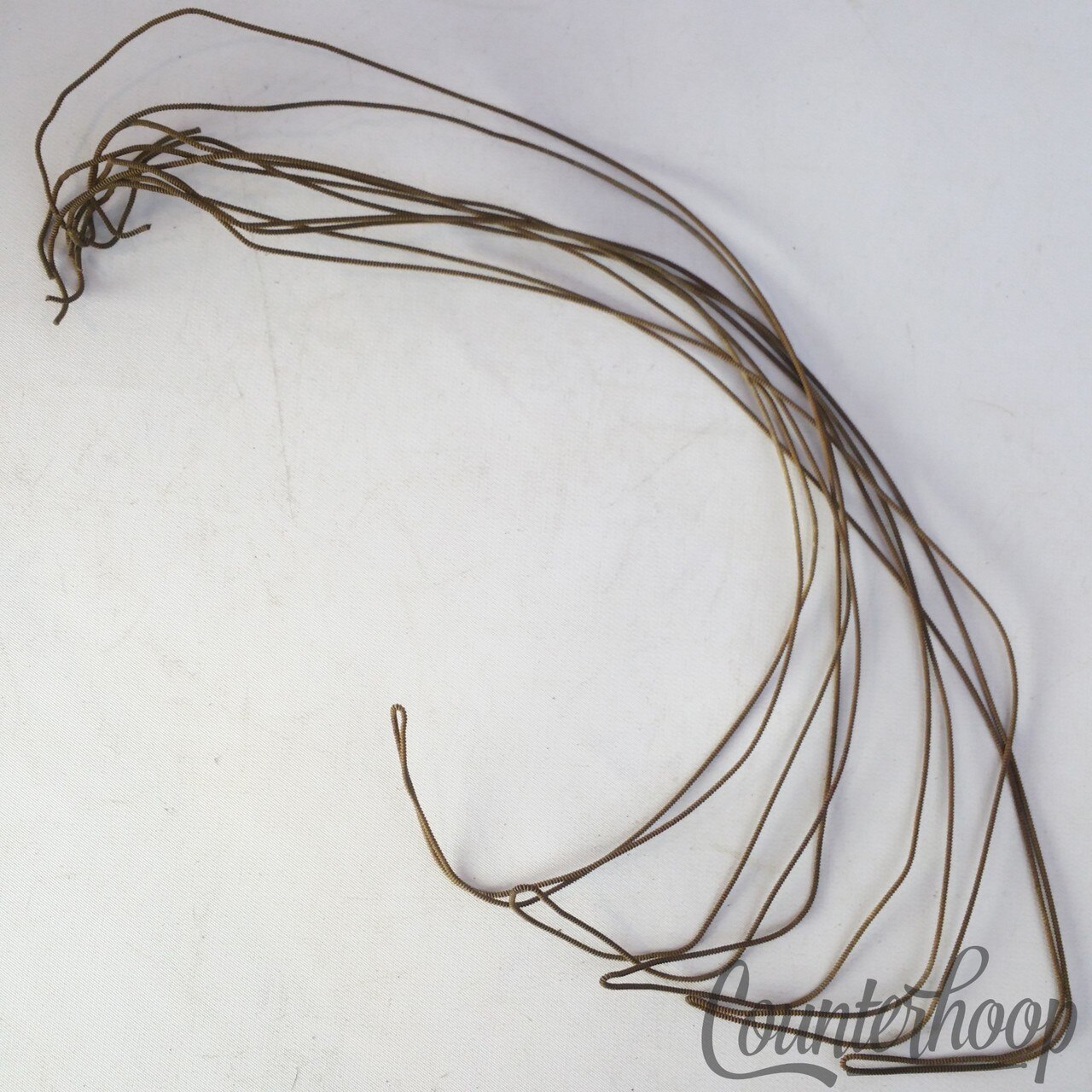 Ludwig 14" 10-Strand Snare Drum Coiled Metal over Cloth Wires USA Vintage 20s* — main photograph