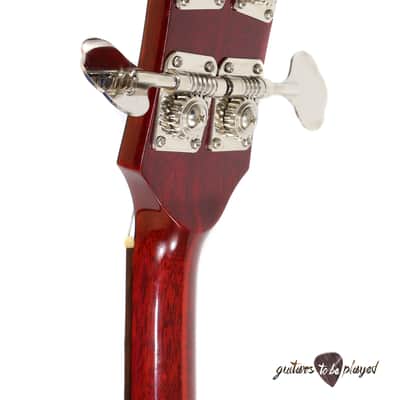Guild GSR M-85 II Bass (USA Limited Edition, Only 25 Made) - Cherry Red image 11