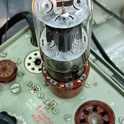 NOS RAYTHEON 6L6GB electron tube image 3