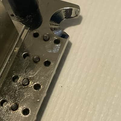 2000's Schaller Original Made in Germany Cosmo/Black Chrome Floyd Rose Electric Guitar Tremolo Bridge & Arm Set image 19