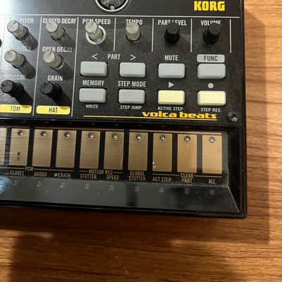 Korg Volca Beats Analog Rhythm Machine 2010s - Black image 4