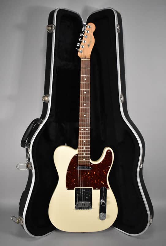 1999 Fender American Standard Telecaster Olympic White w/OHSC