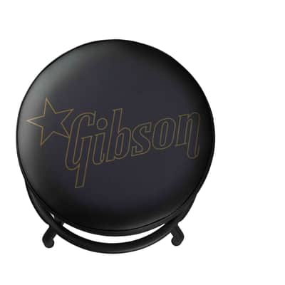 GIBSON ACCESSORIES GA-STOOL4 Premium Playing Stool Star Logo Short 24 image 2