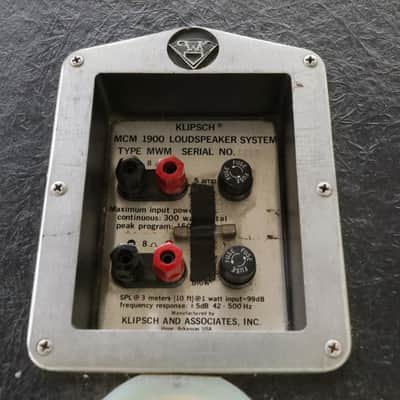 Klipsch MCM MSM 1900 Loudspeaker PA System Altec 291-16B Leland Sklar #37951 image 20