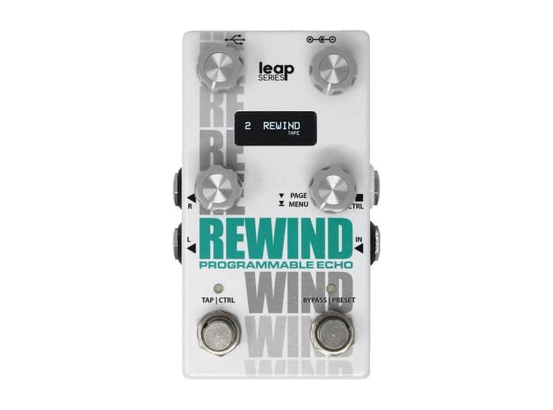 Alexander Pedals Rewind Programmable Echo Pedal [DEMO]