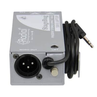 Radial StageBug SB-5 1-channel Passive Laptop Direct Box image 3