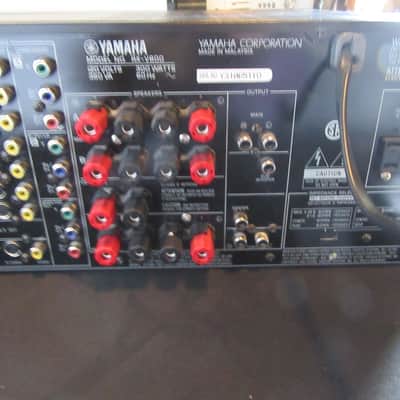 Vintage Yamaha RX-V800 music system Remote and instructions 100W per channel image 16