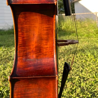 Anton Kessel Professional Antique Cello 1890 Leipzig Germany Guarneri Model image 19