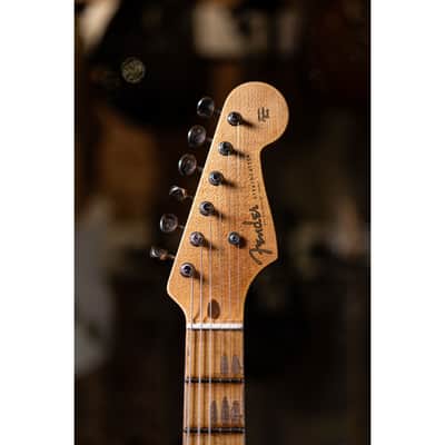 Fender Custom Shop LTD Fat 1954 Stratocaster Relic MN Faded Aged Surf Green image 7