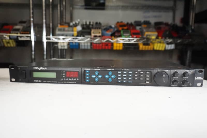 DigiTech TSR-24 True Stereo Reverb / Multi-Effects Processor 1990s - Black image 1