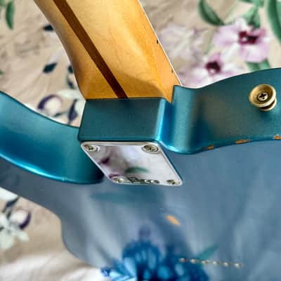 Fender Vintera Road Worn '50s Telecaster 2020 - 2021 Lake Placid Blue imagen 13