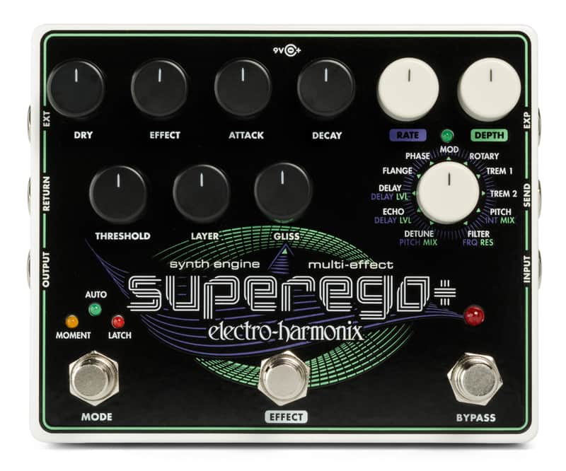 Electro-Harmonix Superego Plus Synth Engine/Multi Effect image 1