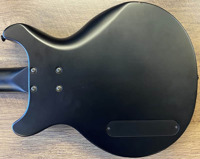 ESP Edwards EJ-78TV Luna Sea Matte Black Finish Electric Bass