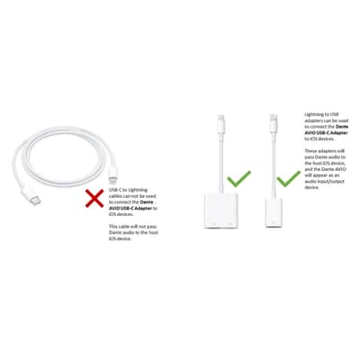 Audinate ADP-USBC-AU-2X2 Dante AVIO 2x2 USB-C I/O Adapter image 2