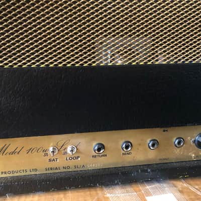 Marshall JMP 2203 with Dave Hopkins Pandora Mod 1977 image 6