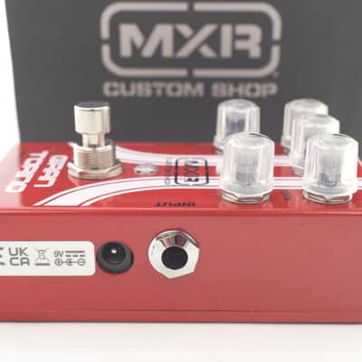 MXR CSP033G Gran Torino Boost Overdrive 2024 - Present - Red / White image 3