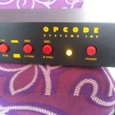 Opcode Studio 4  Midi Interface Black image 2