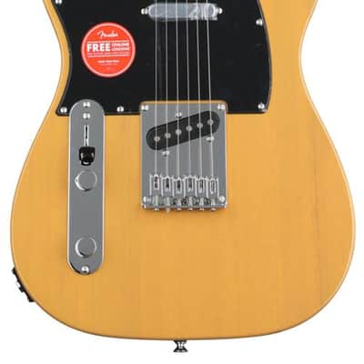 NEW Squier Affinity Telecaster Left-Handed with String-Through Bridge Butterscotch Blonde, Support a Local Music Shop Buy Here! image 1