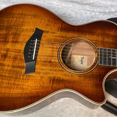 MINT ! Taylor K22ce V-Class Acoustic-electric Guitar - Shaded Edgeburst - 4.3lbs - G05273 image 3